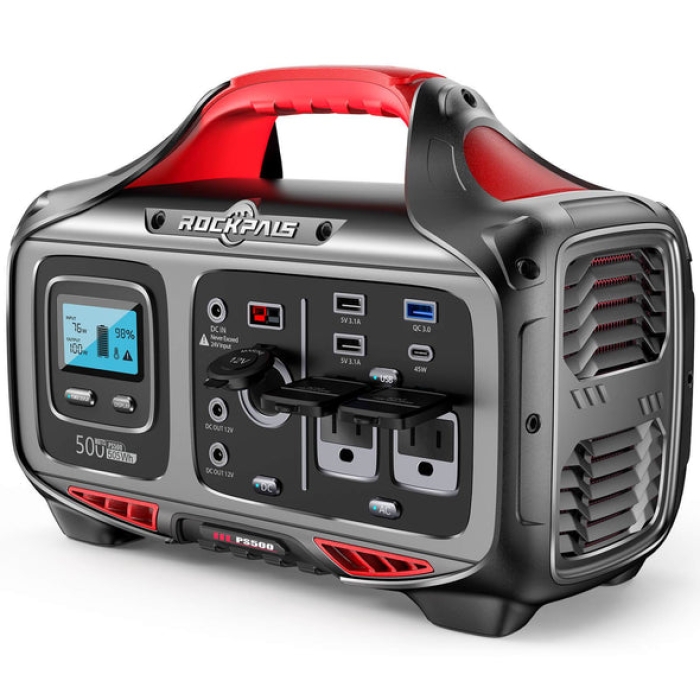 Rockpals Rockpower 500W Portable Power Station Review 